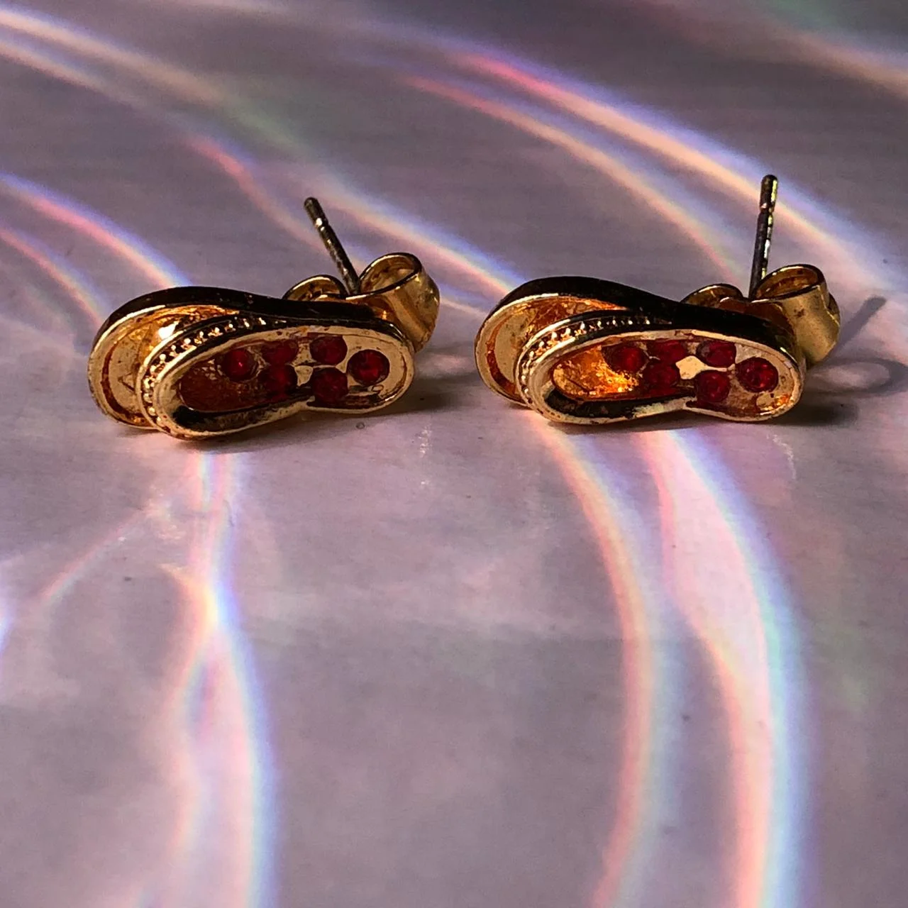 Mini Golden shoes stud