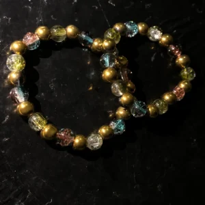 Multi color couple  bracelet