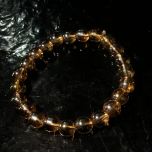 Orange  Beaded Bracelet