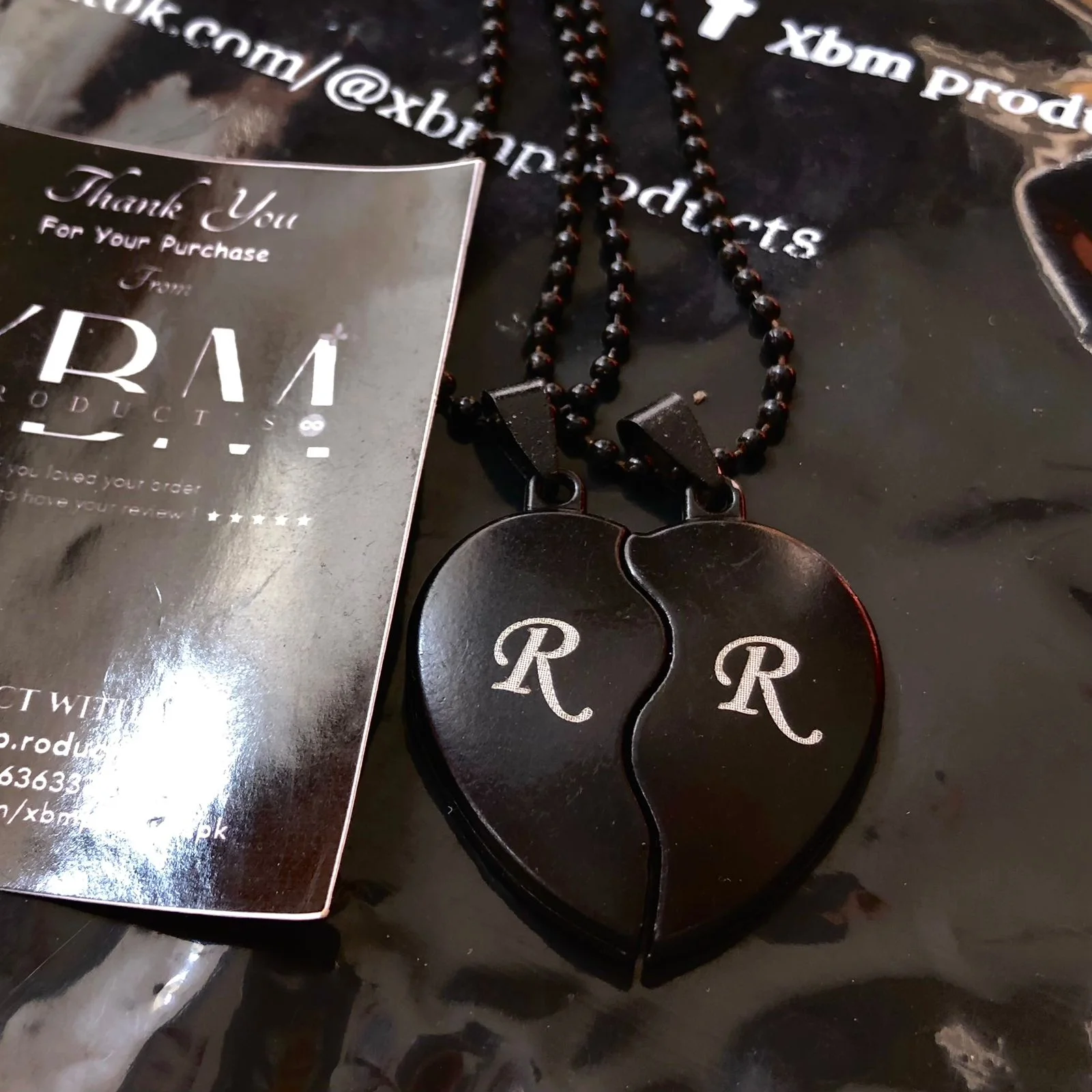 Engraved Heart Split Locket - Image 3