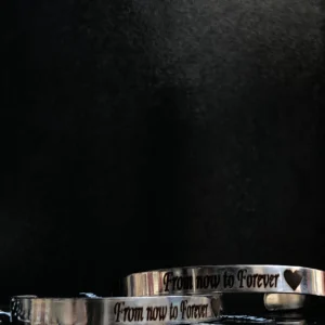 Engraved Couple Karas