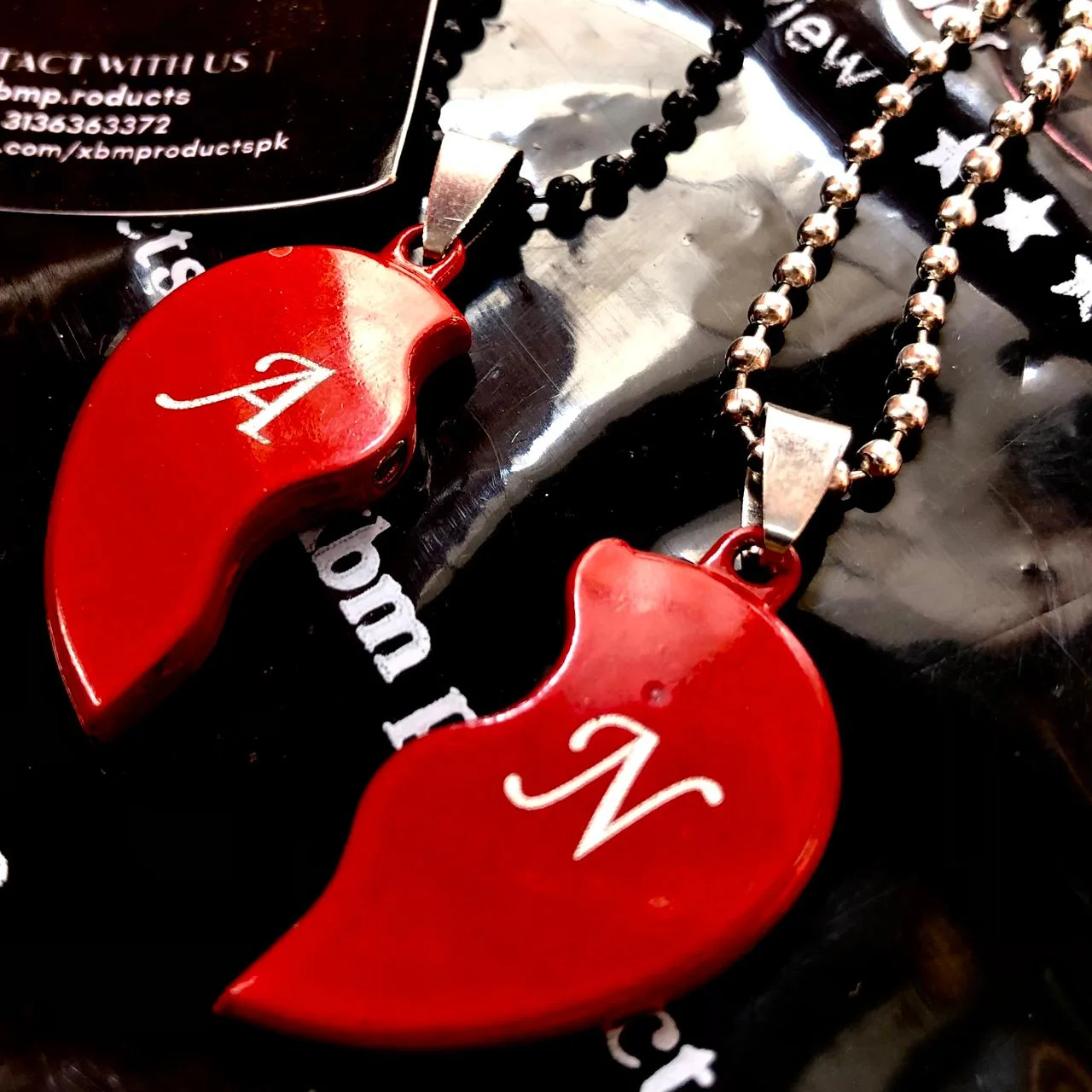 Engraved Heart Split Locket - Image 8