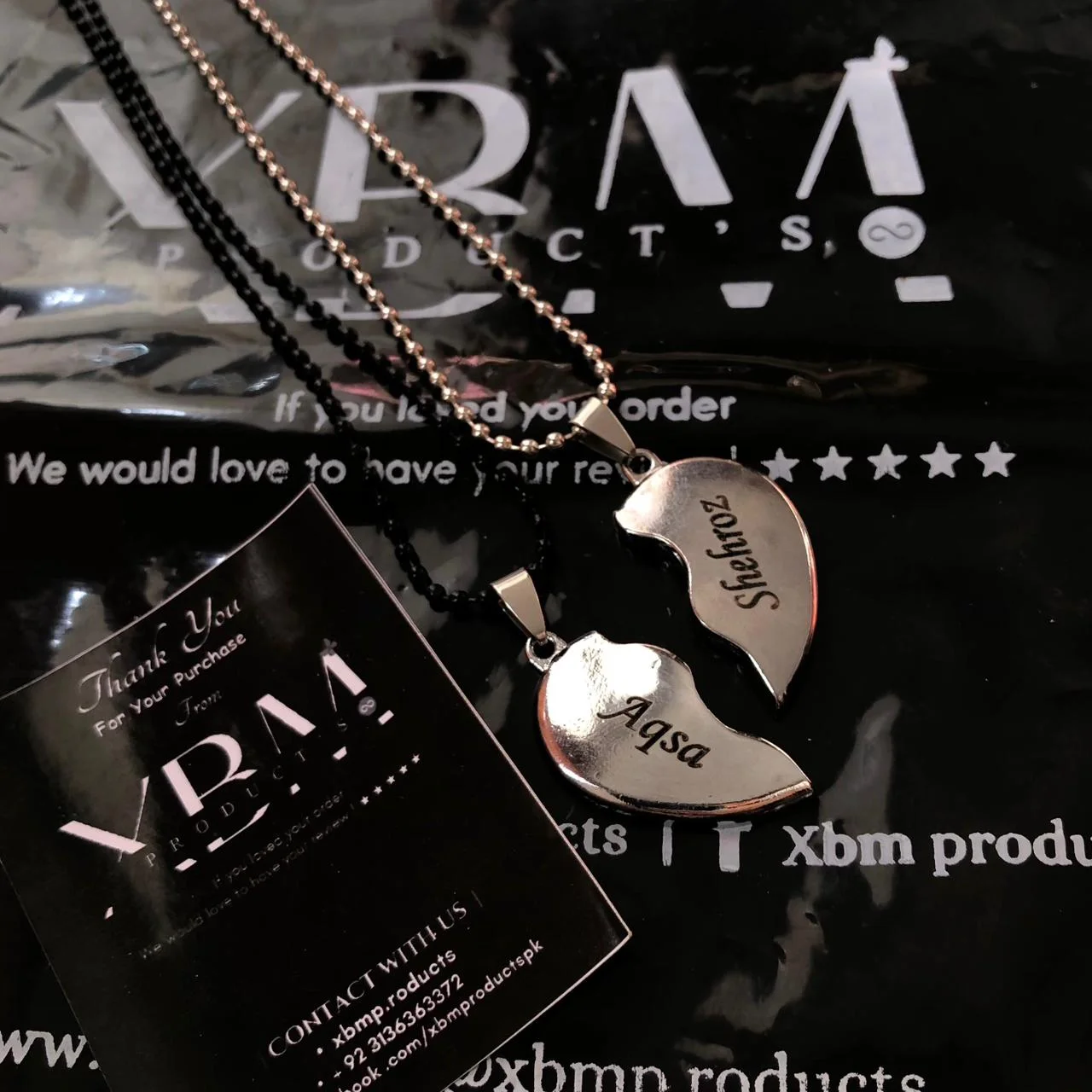 Engraved Heart Split Locket - Image 6