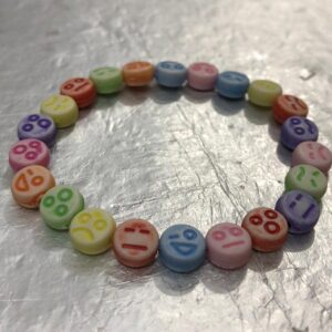 Colorful Emoji Bead Bracelet