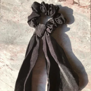 Knotted Bow Hair Scrunchie Elegant Hair Scarf