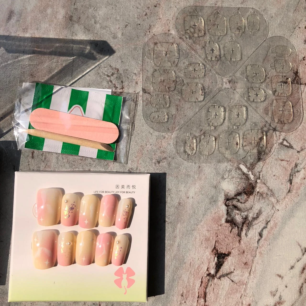 Imported Korean Nails with Proper Kit - Image 2